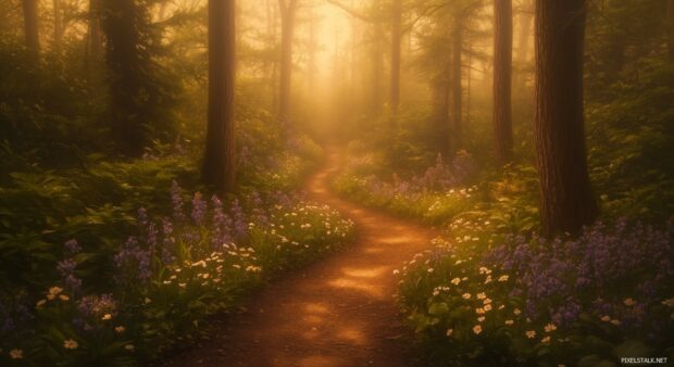 A charming Forest Wallpaper HD.