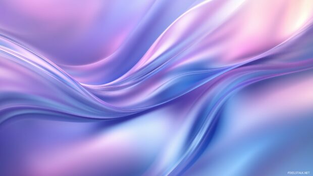 A clean, flowing 3D wave wallpaper 1080p with smooth curves and soft gradients, creating a sense of motion and simplicity.