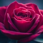 A macro shot of a Love rose with intricate details of its petals.