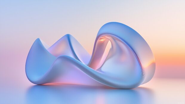 A set of smooth, curved 3D shapes gently overlapping in a minimalist background, with soft gradients and subtle shadows adding a modern, abstract touch.