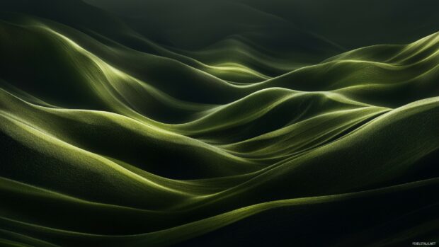 A smooth gradient of green hues transitioning from light to dark, creating a serene and elegant background.