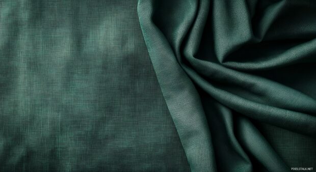 Abstract green wallpaper with a smooth, uniform texture, creating a subtle and understated background.