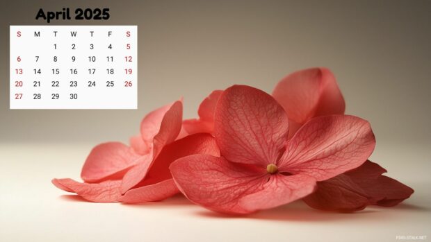 April 2025 Calendar Wallpaper HD for PC 4.