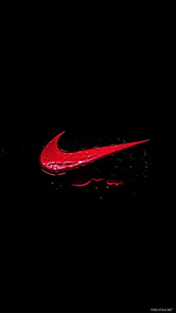 Black Nike Wallpaper for iPhone.