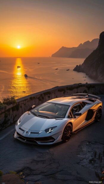 Car HD wallpaper free download for iPhone devices.