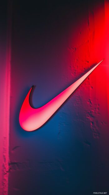 Dynamic Pink Nike wallpaper.