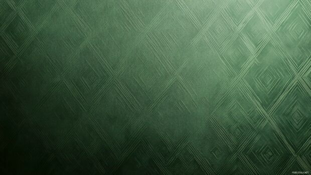 Forest green HD wallpaper featuring a subtle, elegant geometric pattern.