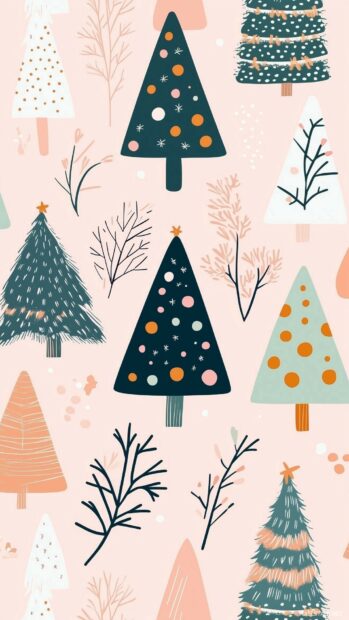 Free Download Preppy Christmas Wallpaper for mobile.