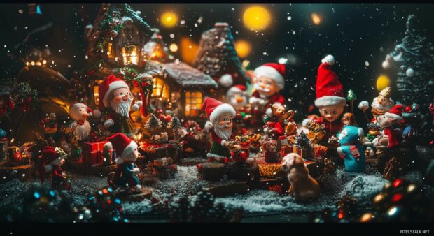 Free download Collage Christmas HD Desktop Wallpaper.