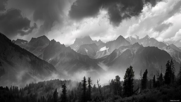 Free download Mountains landscape photography.