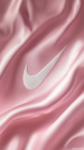 Free download Nike logo Pink Wallpaper.