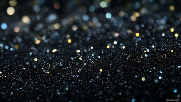 Glossy black glitter Wallpaper HD 1920×1080.