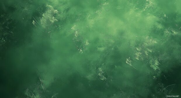 Green desktop wallpaper with a subtle, brushed texture that conveys a sense of refinement and simplicity.