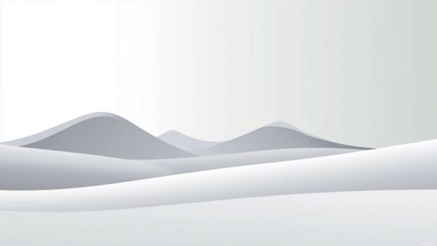 Laptop Wallpaper HD with a white horizon line separating light gray tones.