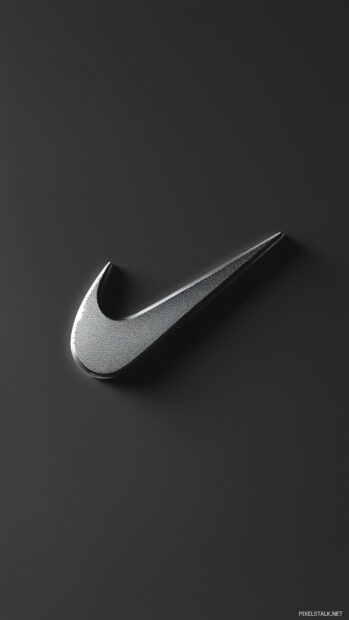 Nike 3D Wallpaper with Nike logo in a minimalist design.