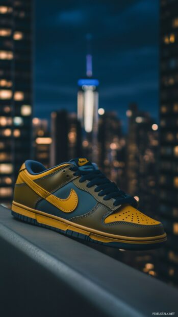 Nike Dunk iPhone wallpaper.