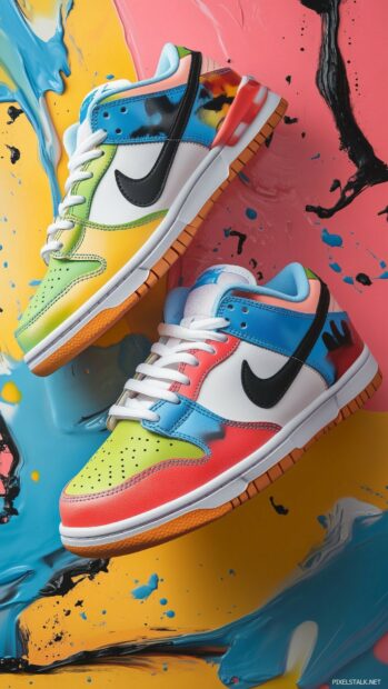 Nike Dunk wallpaper HD free download.