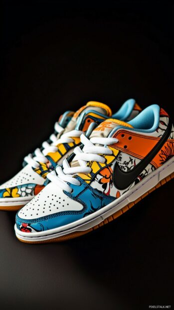 Nike SB Dunk shoes image.