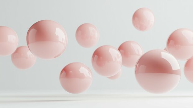 Pink 3D Wallpaper.