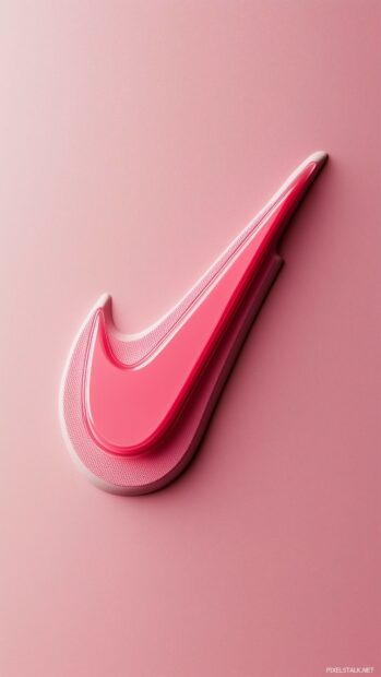 Pink Nike Wallpaper HD for mobile.