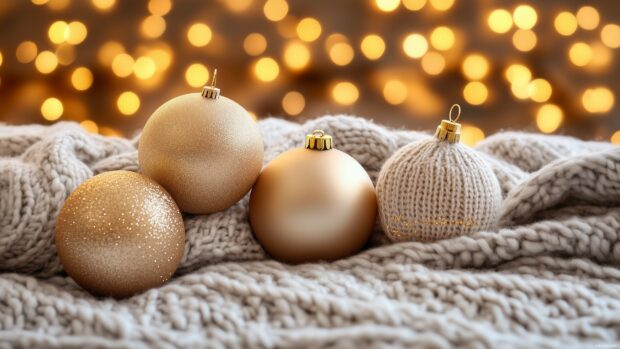 Soft bokeh lights in warm tones, creating a cozy and dreamy background with a touch of elegance.