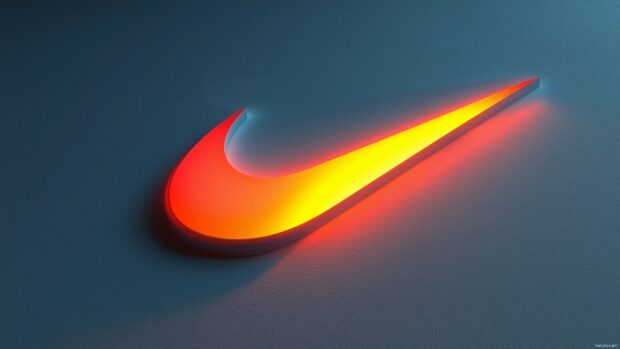 Sswoosh logo Nike Wallpaper 4K.