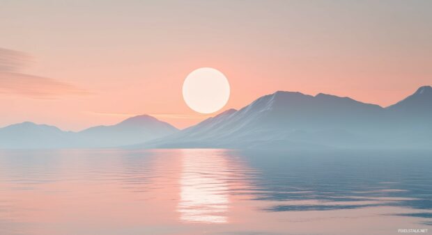 Sun and Moon wallpaper free download.