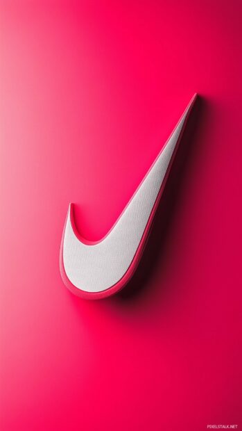 Vibrant Pink Nike Wallpaper.