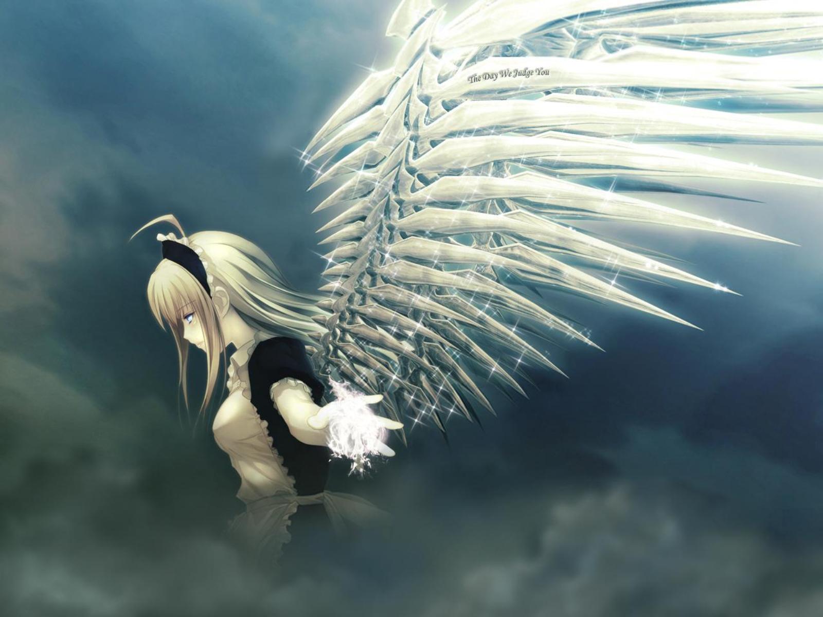 Anime Angel anime angel wings HD wallpaper  Peakpx