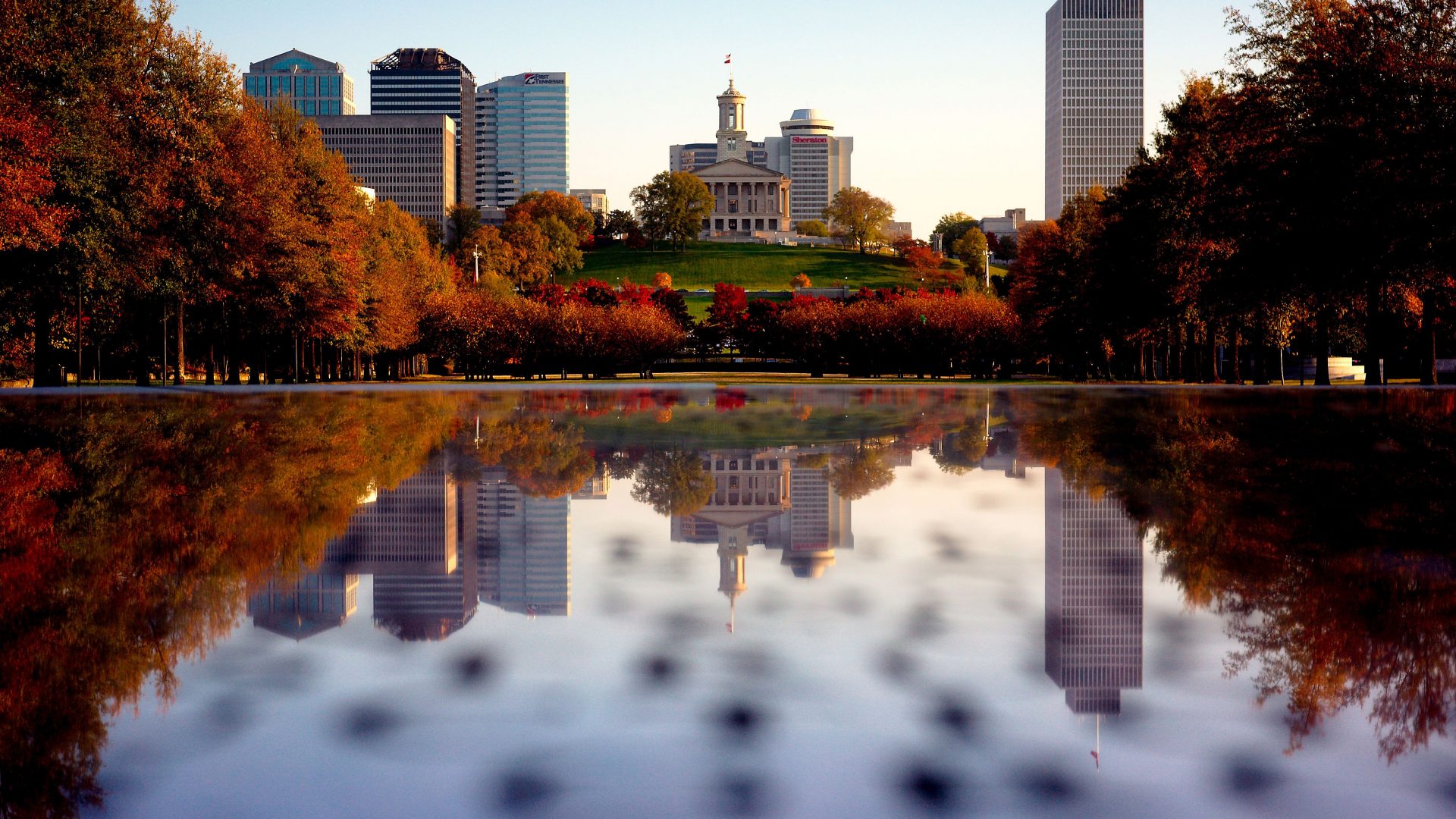 Architectureimg com other nashville autumn cityscape tennessee state ...