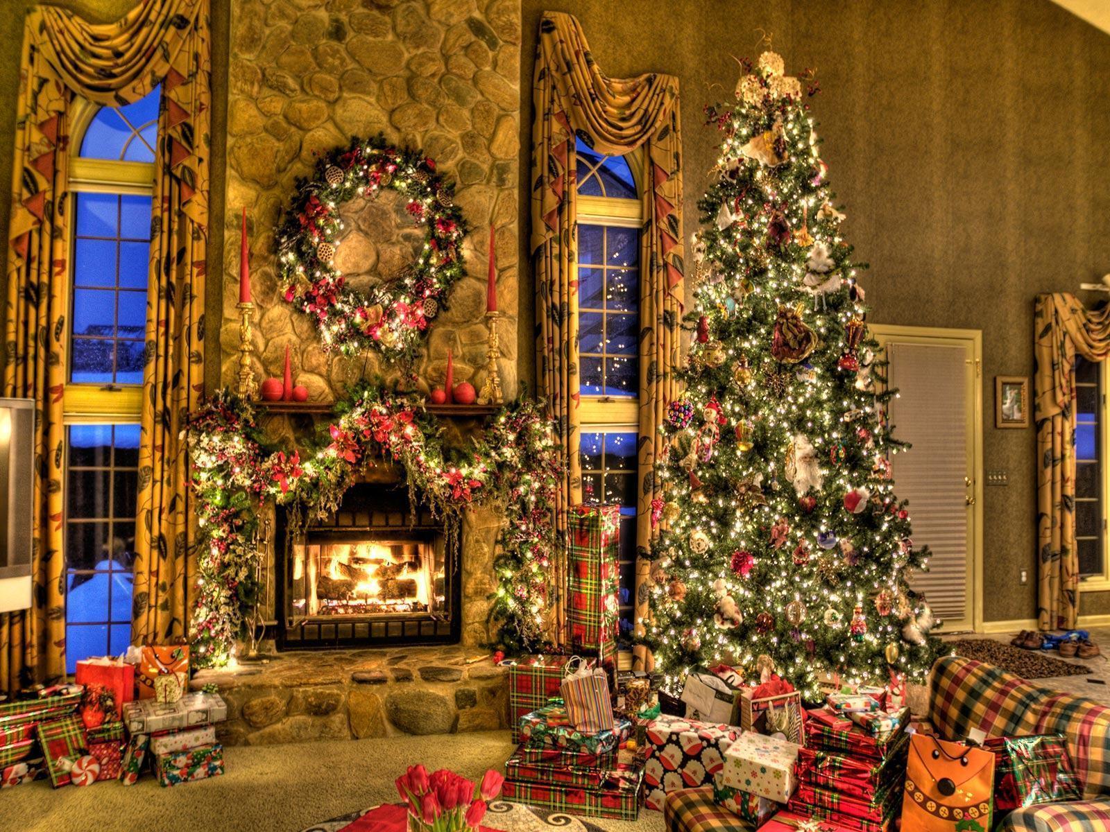 Merry Christmas Tree Wallpaper free download | PixelsTalk.Net