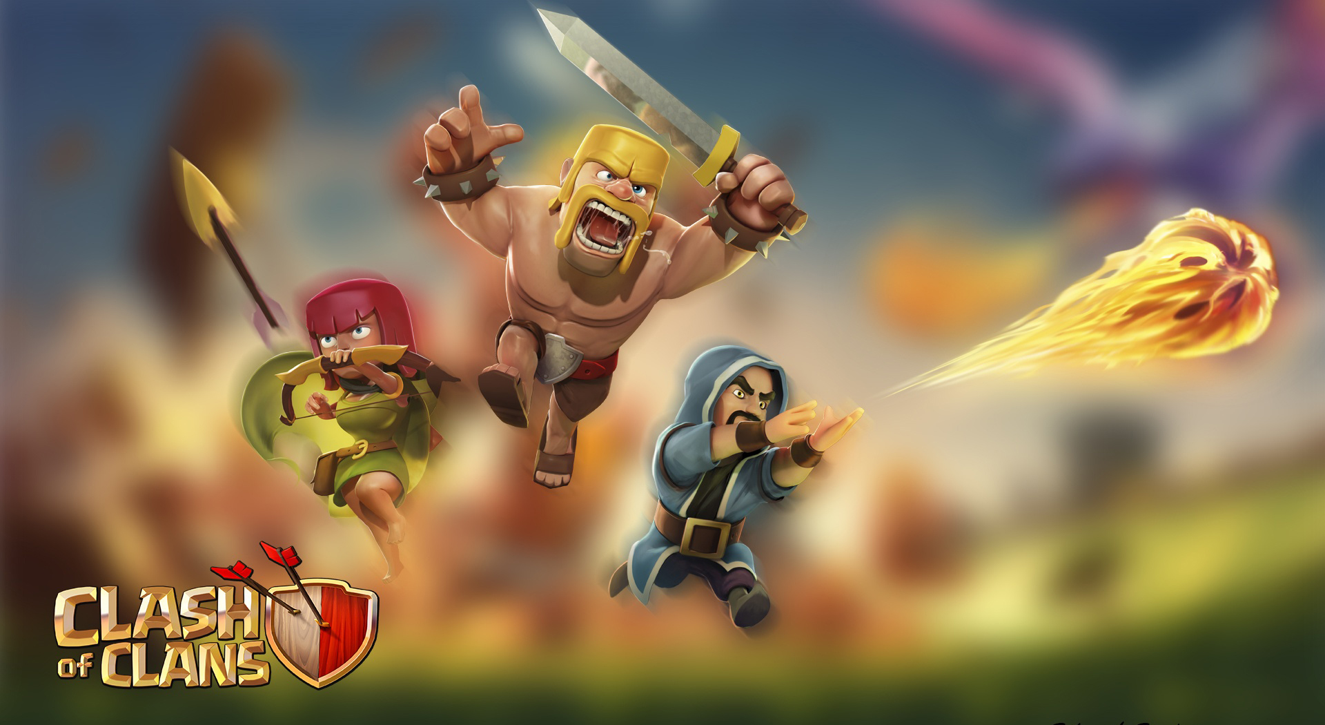clash of clans wallpaper New Tab 2021
