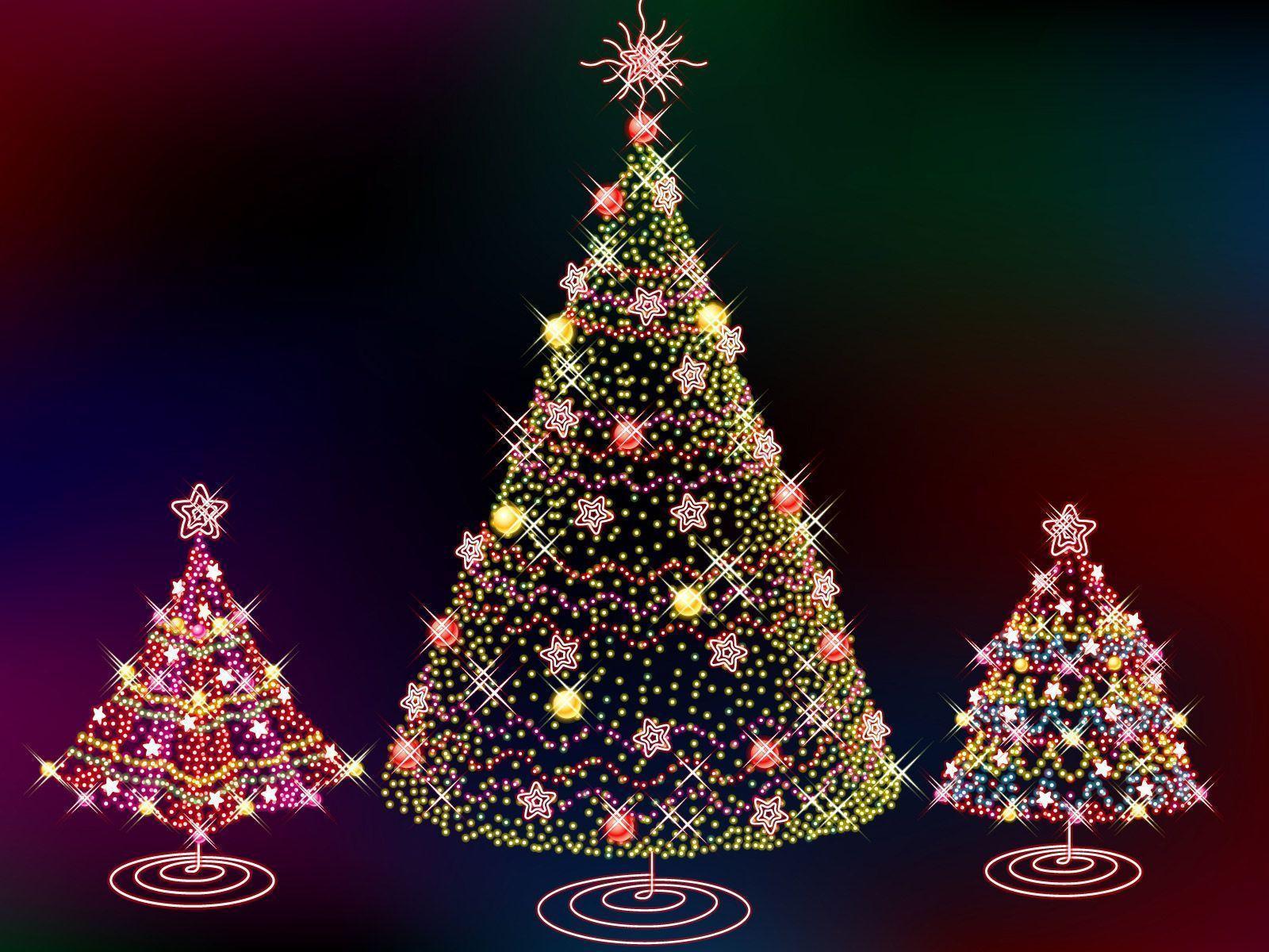 Merry Christmas Tree Wallpaper free download | PixelsTalk.Net