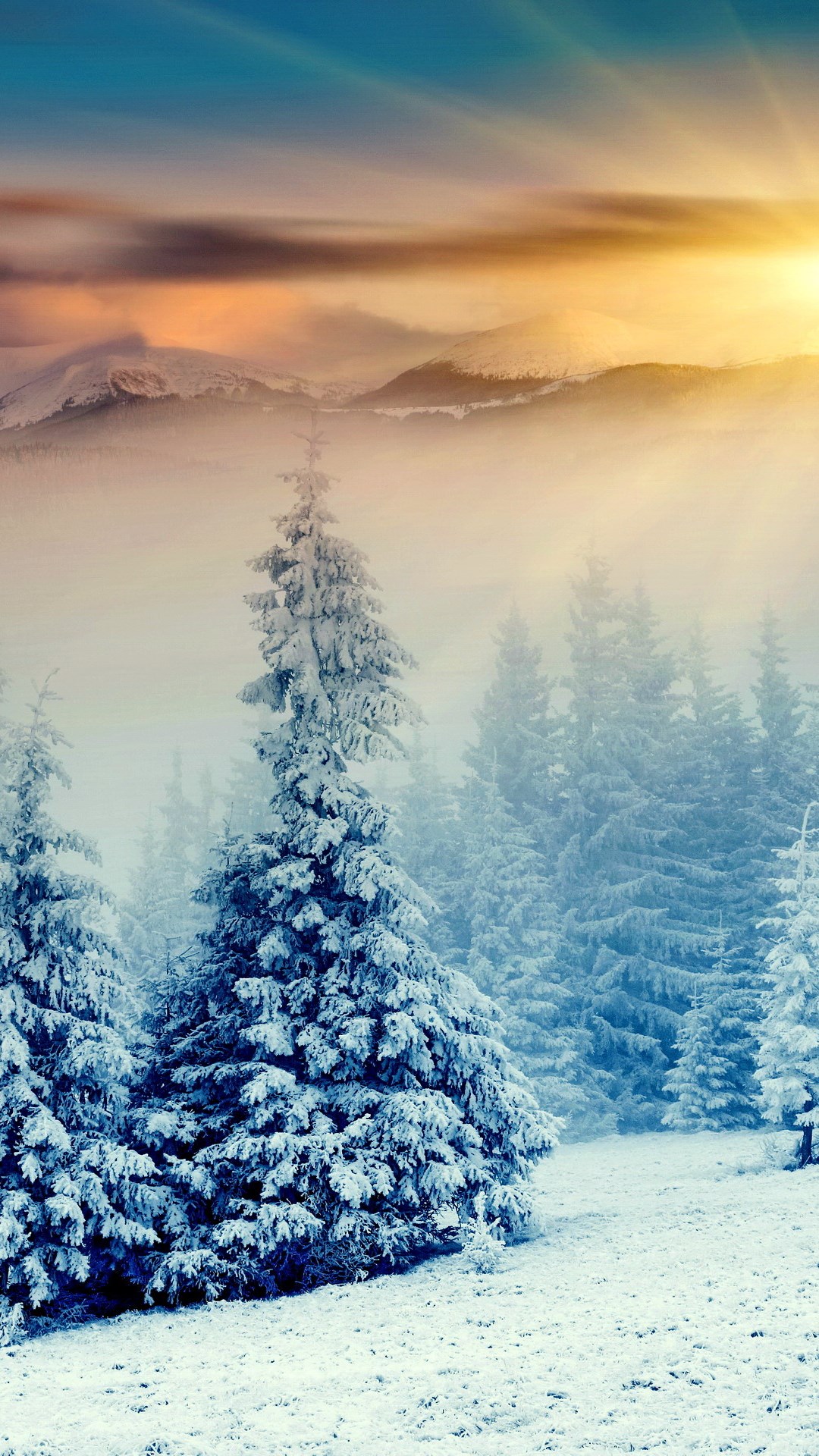 Winter Backgrounds for Iphone HD | PixelsTalk.Net