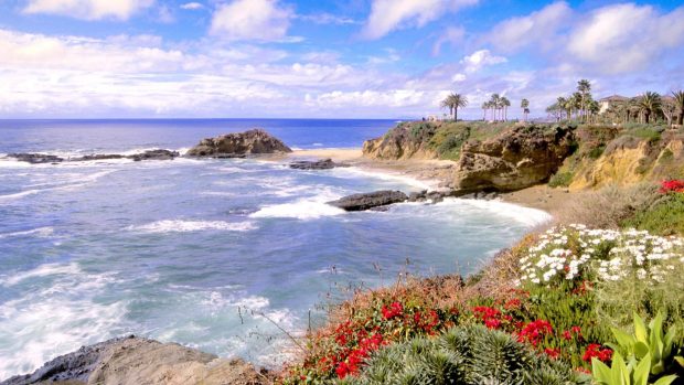 Beautiful California Beach Wallpaper HD 1.