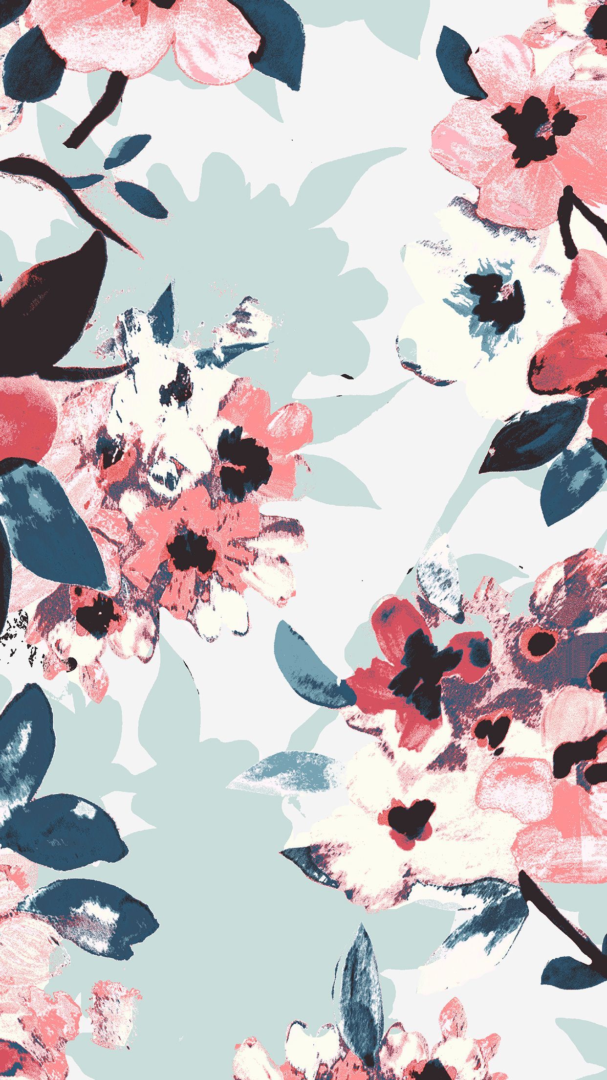 Floral Wallpaper iPhone | PixelsTalk.Net