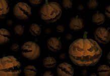 Scary Halloween Background 1.