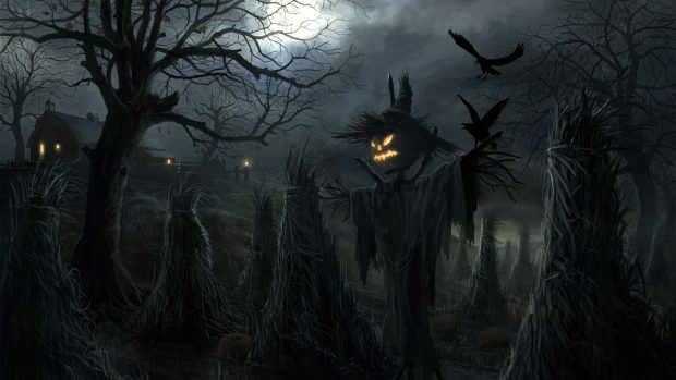 Scary Halloween Desktop Background 5.