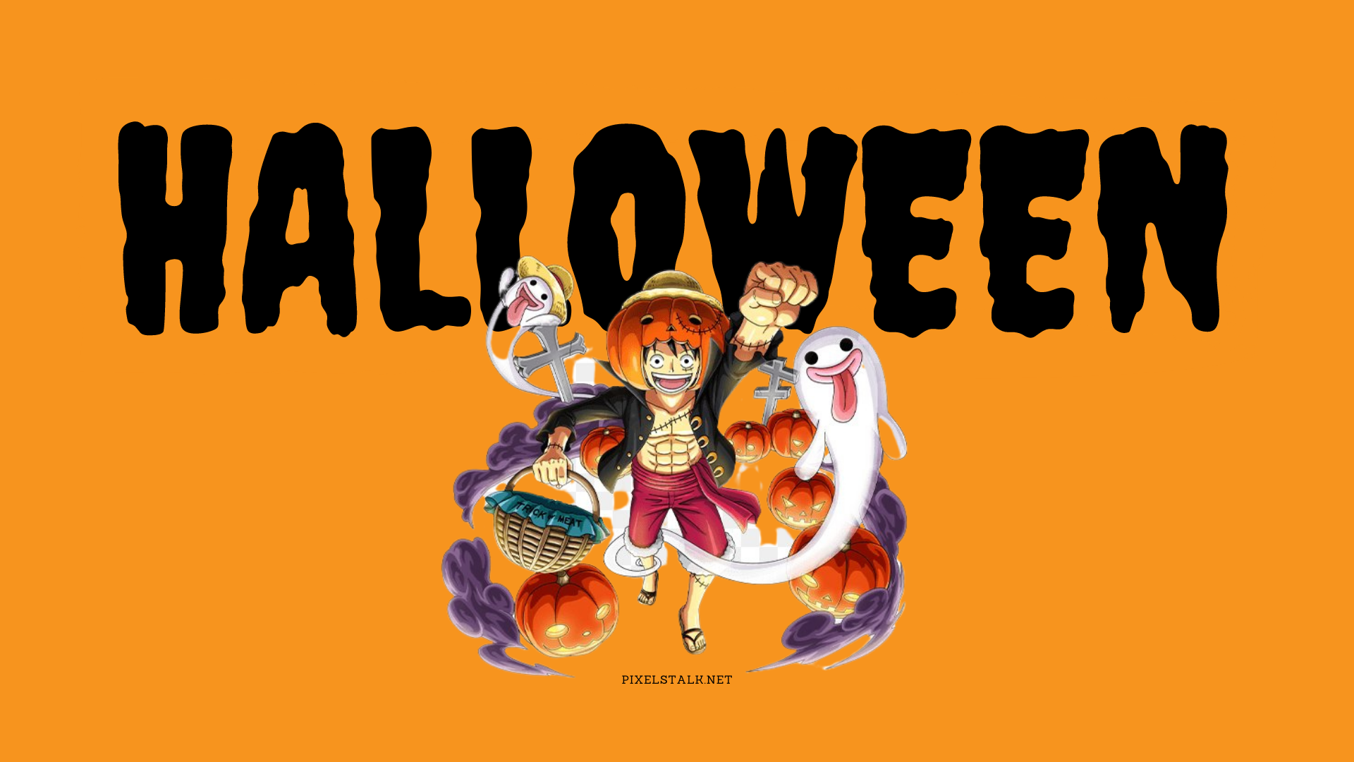 Halloween Anime Fan Art Wallpapers - Wallpaper Cave