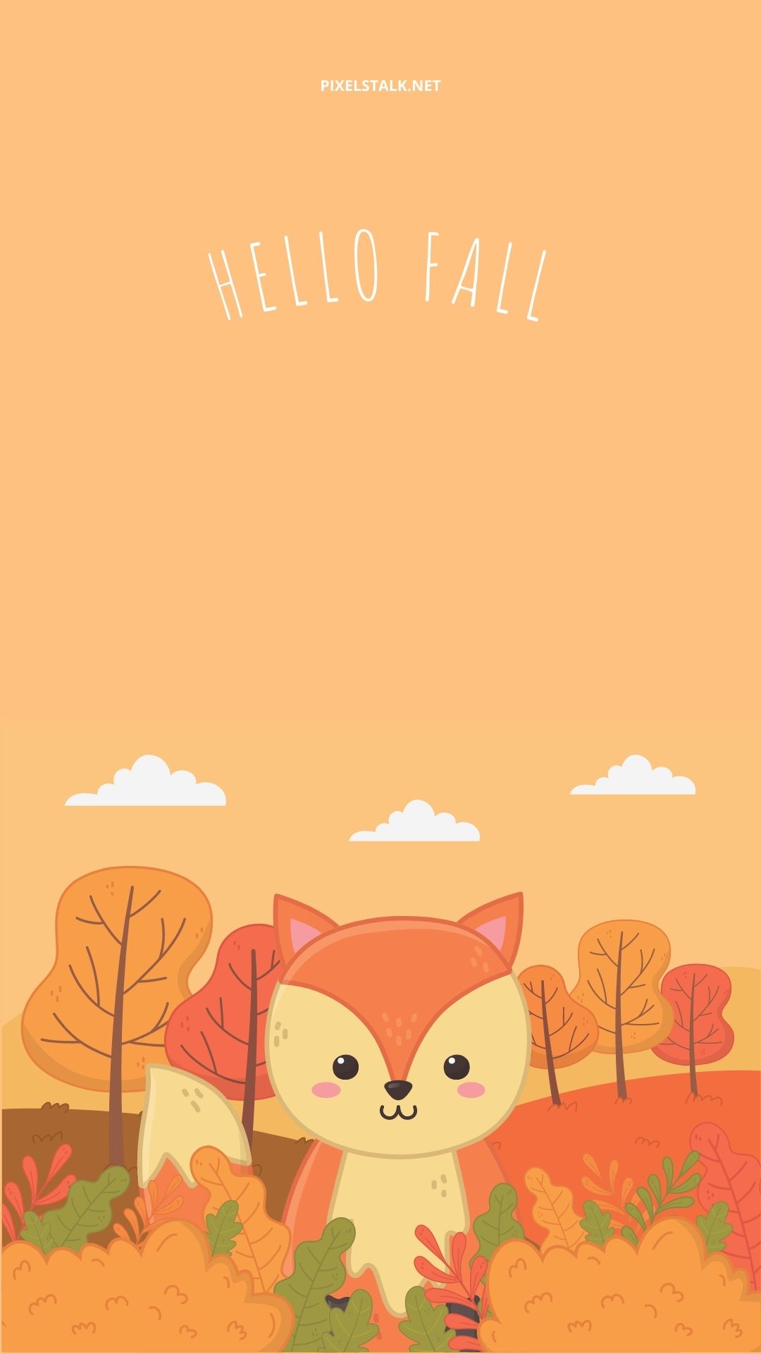Free Vector  Cartoon autumn background