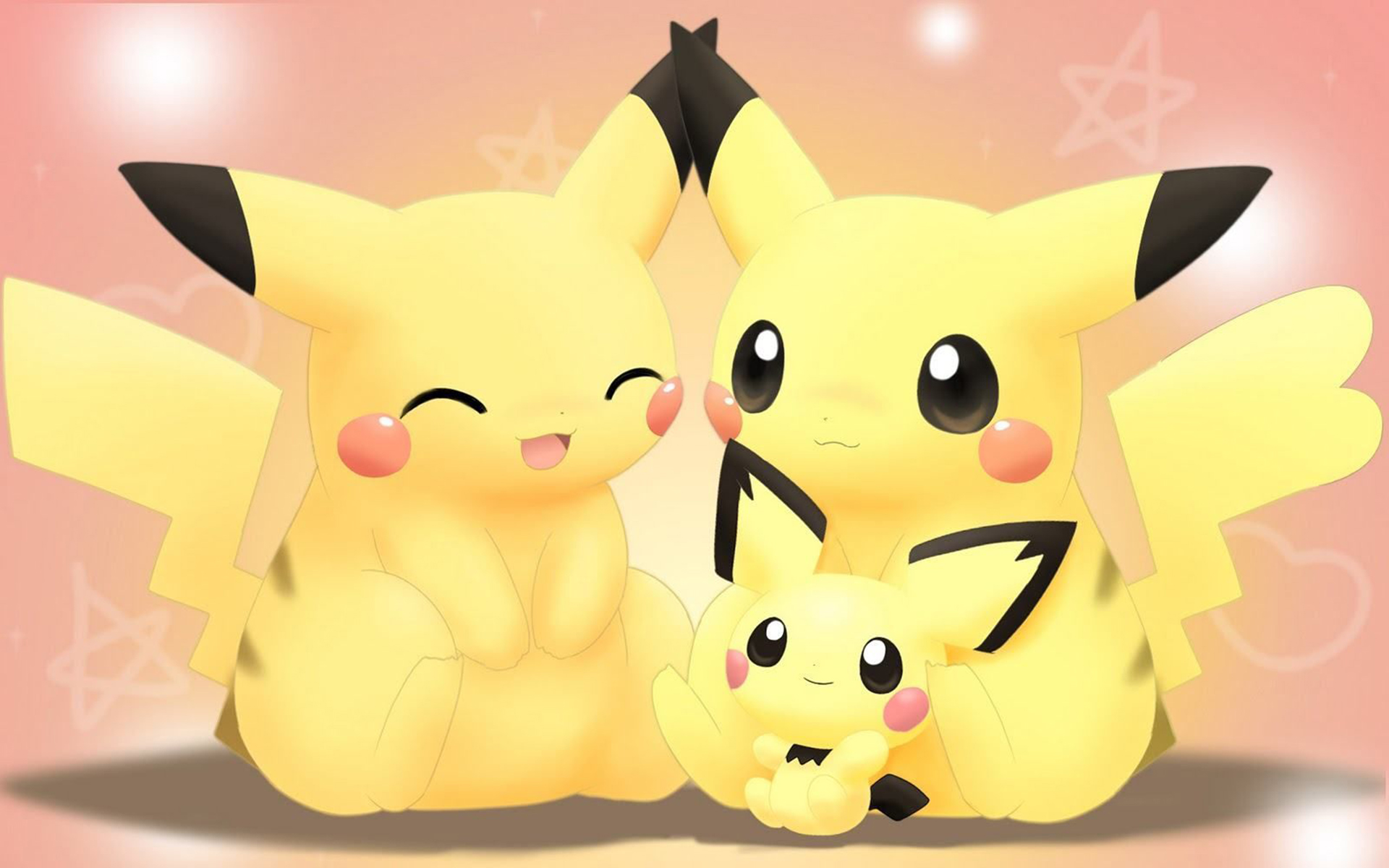 Pikachu Cartoon  Cute Pokemon Wallpaper Download  MobCup
