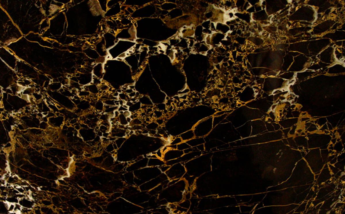 Liquid Marble wallpaper in charcoal  gold  I Love Wallpaper