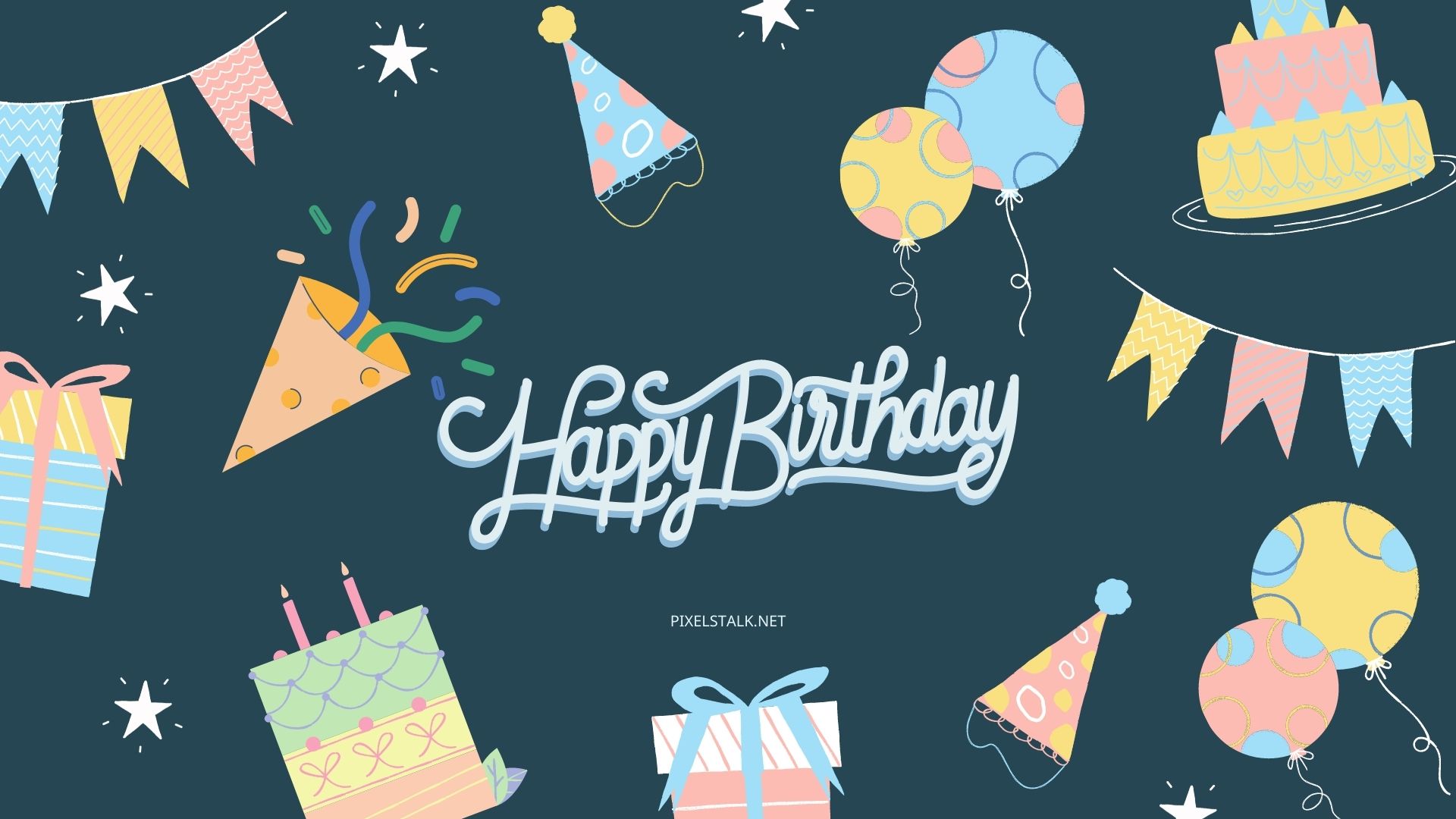 Happy Birthday Wallpapers Hd Free Pixelstalk Net