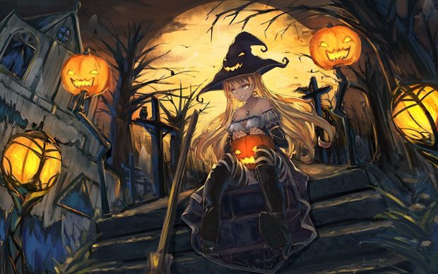 Free Download Witch Halloween HD Wallpapers Computer