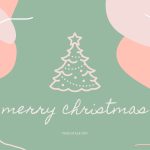 Pink Christmas Wallpaper HD 1080p.