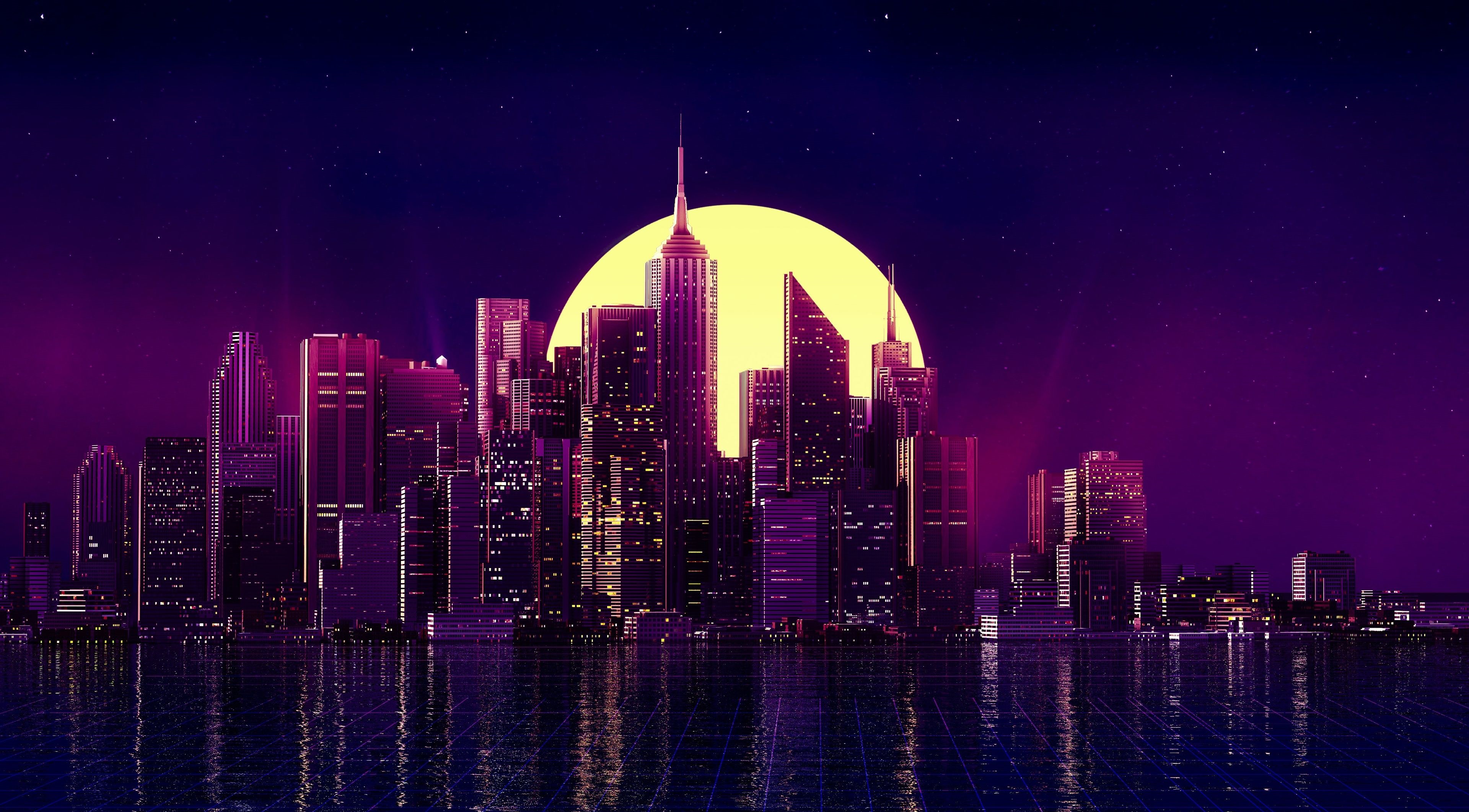 270 Anime City HD Wallpapers and Backgrounds