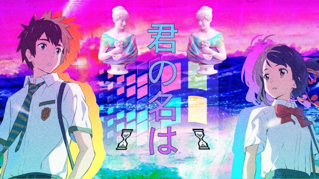 Aesthetic Anime Desktop Wallpaper Your Name.