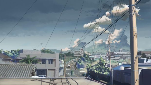 Anime City Background HD 1080p.