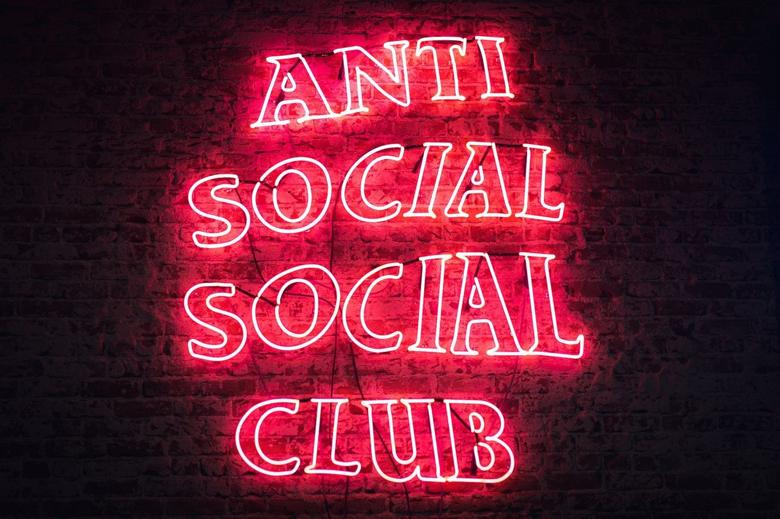 ANTI SOCIAL SOCIAL CLUB  Funny iphone wallpaper Mood wallpaper Hypebeast  wallpaper