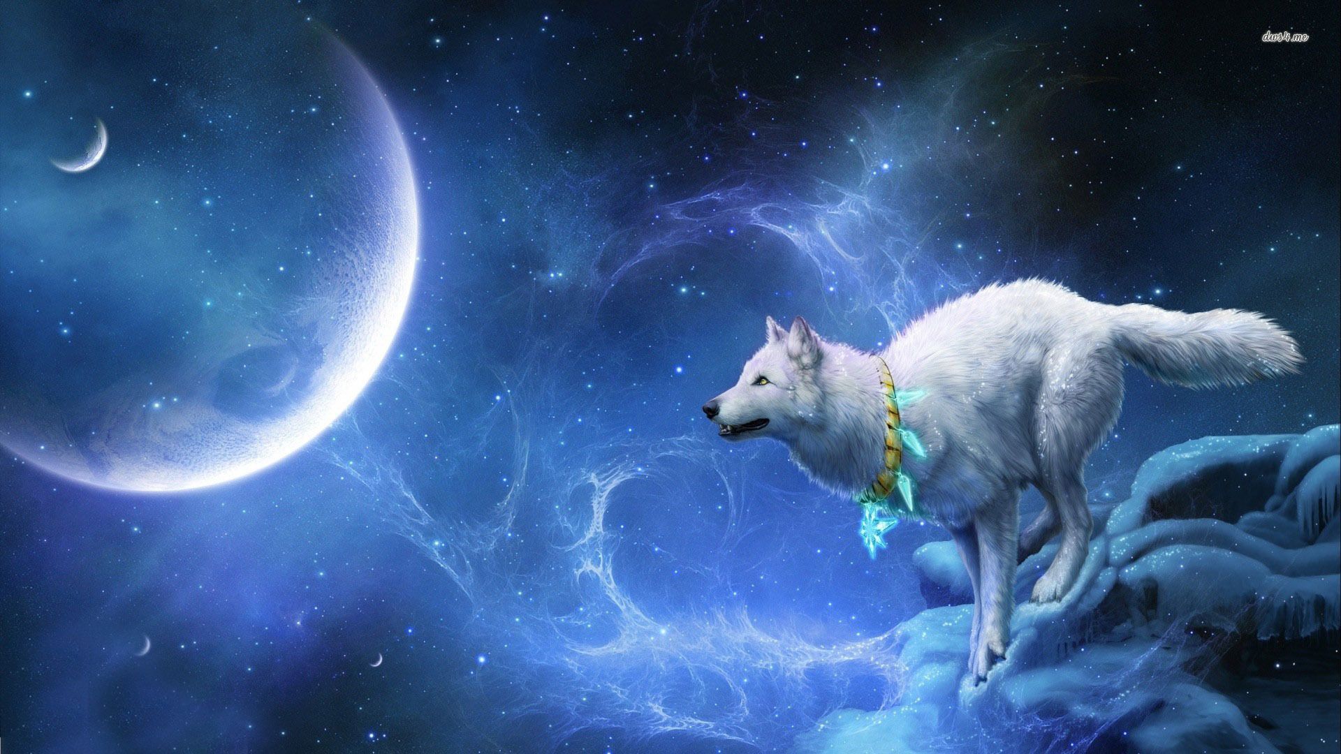 Galaxy wolf wallpaper by VengenceWolf  Download on ZEDGE  7508